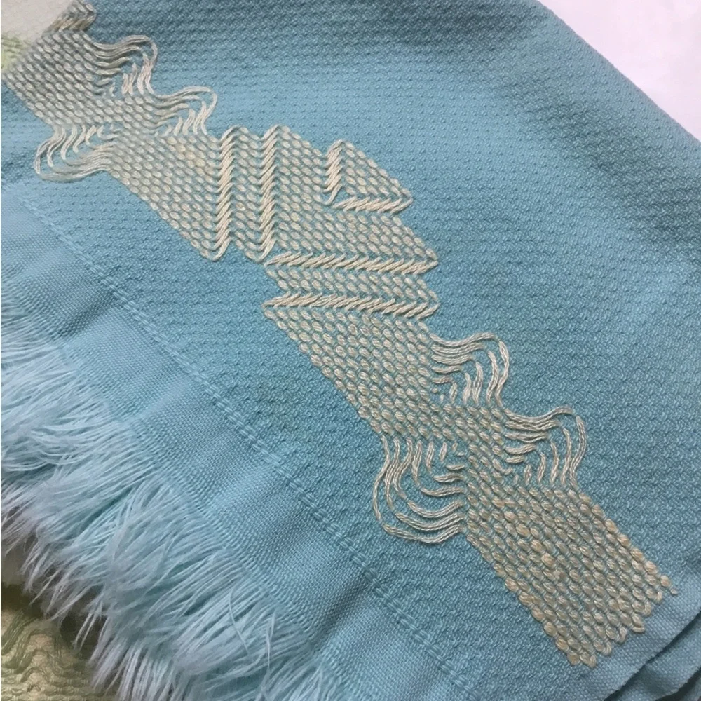 3 Vintage Embroidered Towels
